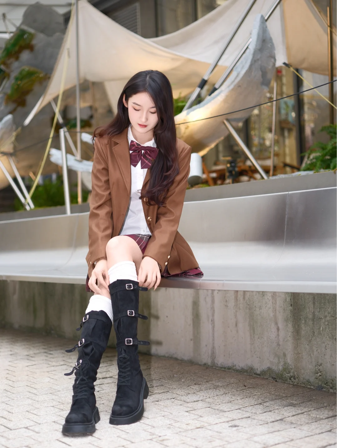 柔系美式jk也可以！🥰