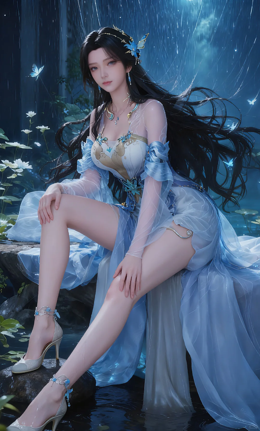 国漫女神绘画壁纸、安妙依篇！