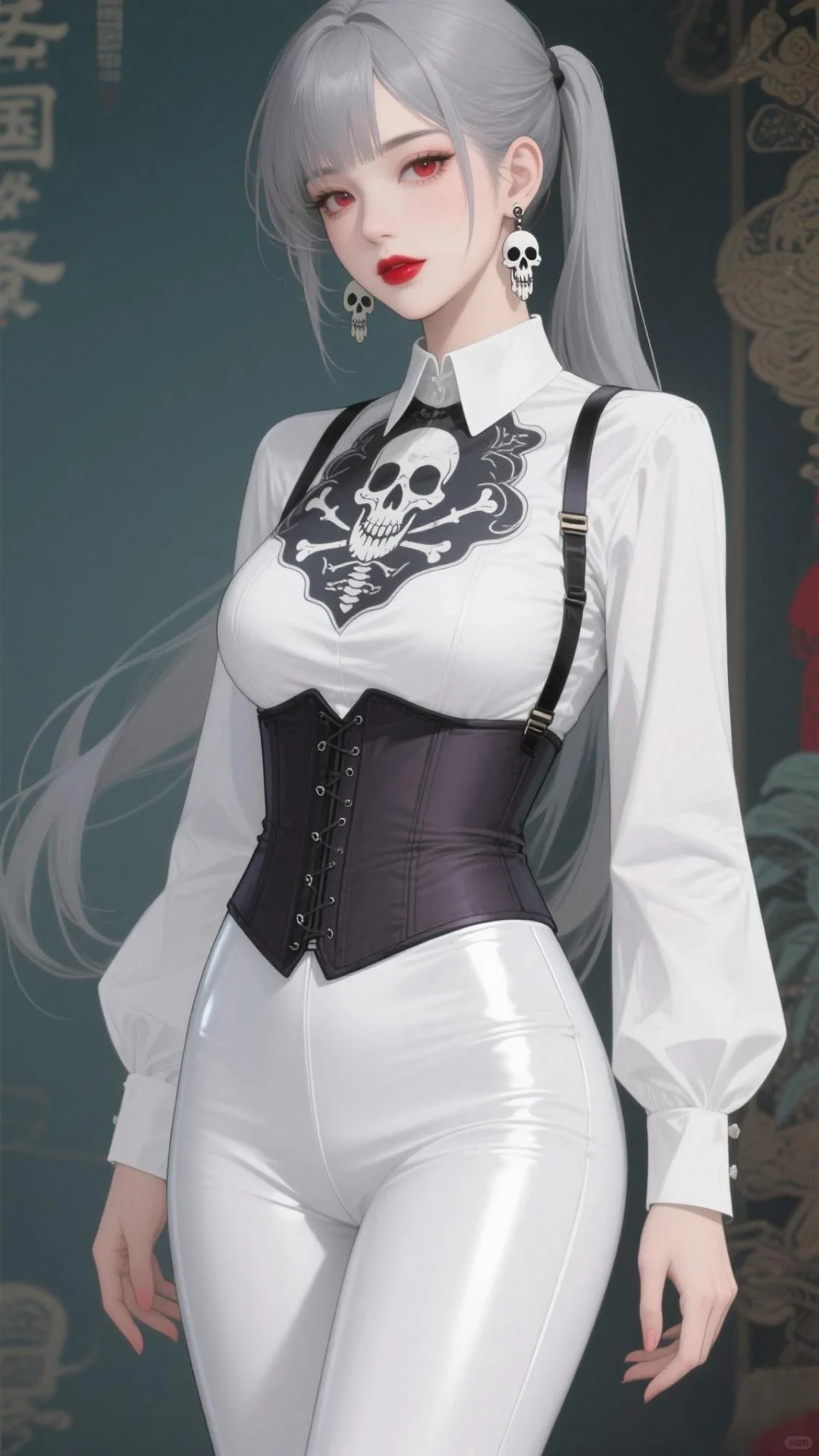 壁纸分享：美女小姐姐的上半身特写