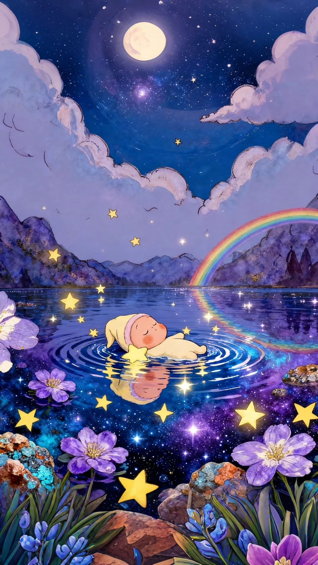 iPad壁纸 | 和星星人说晚安吧