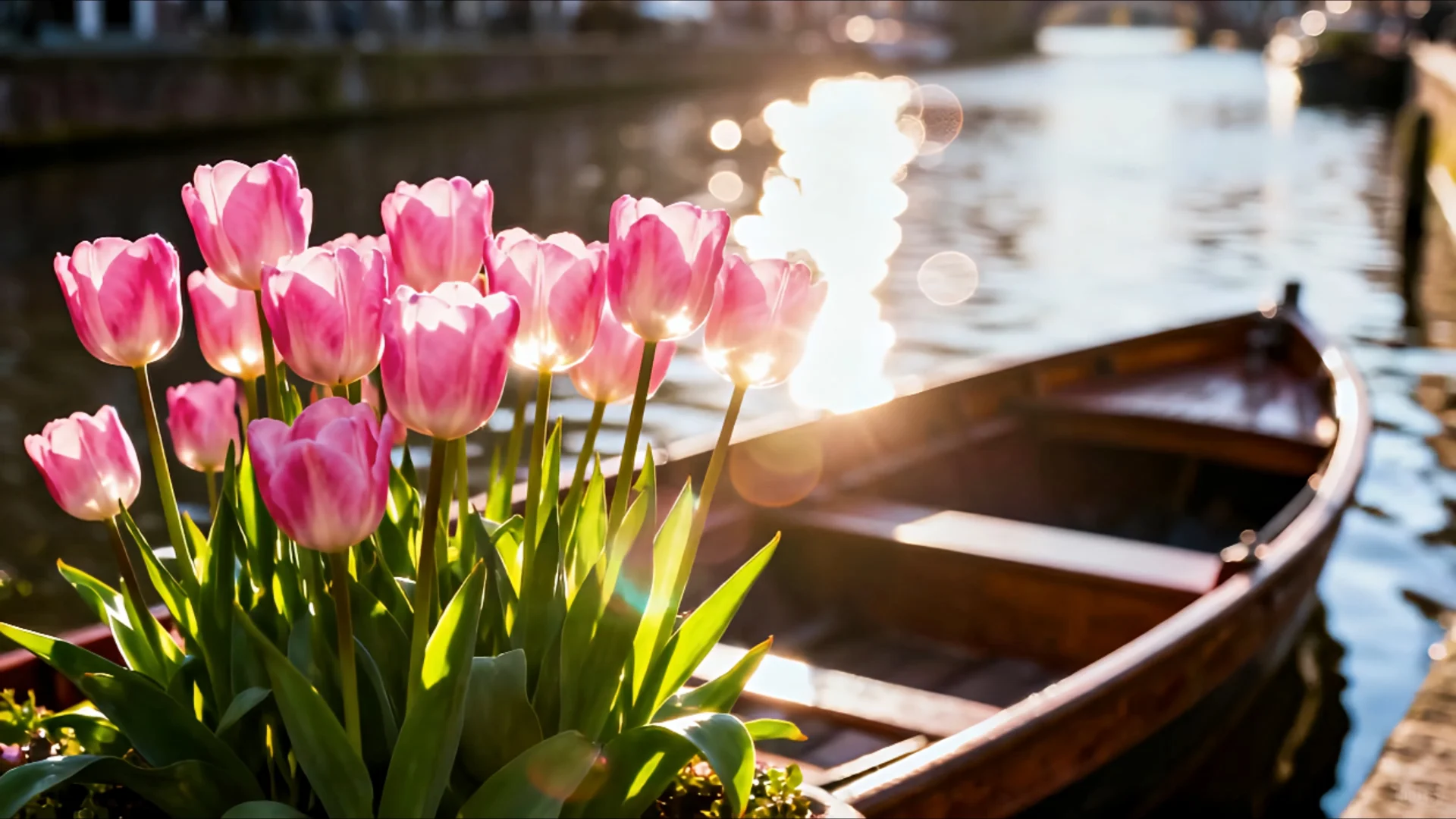 【动态壁纸】浪漫的是郁金香