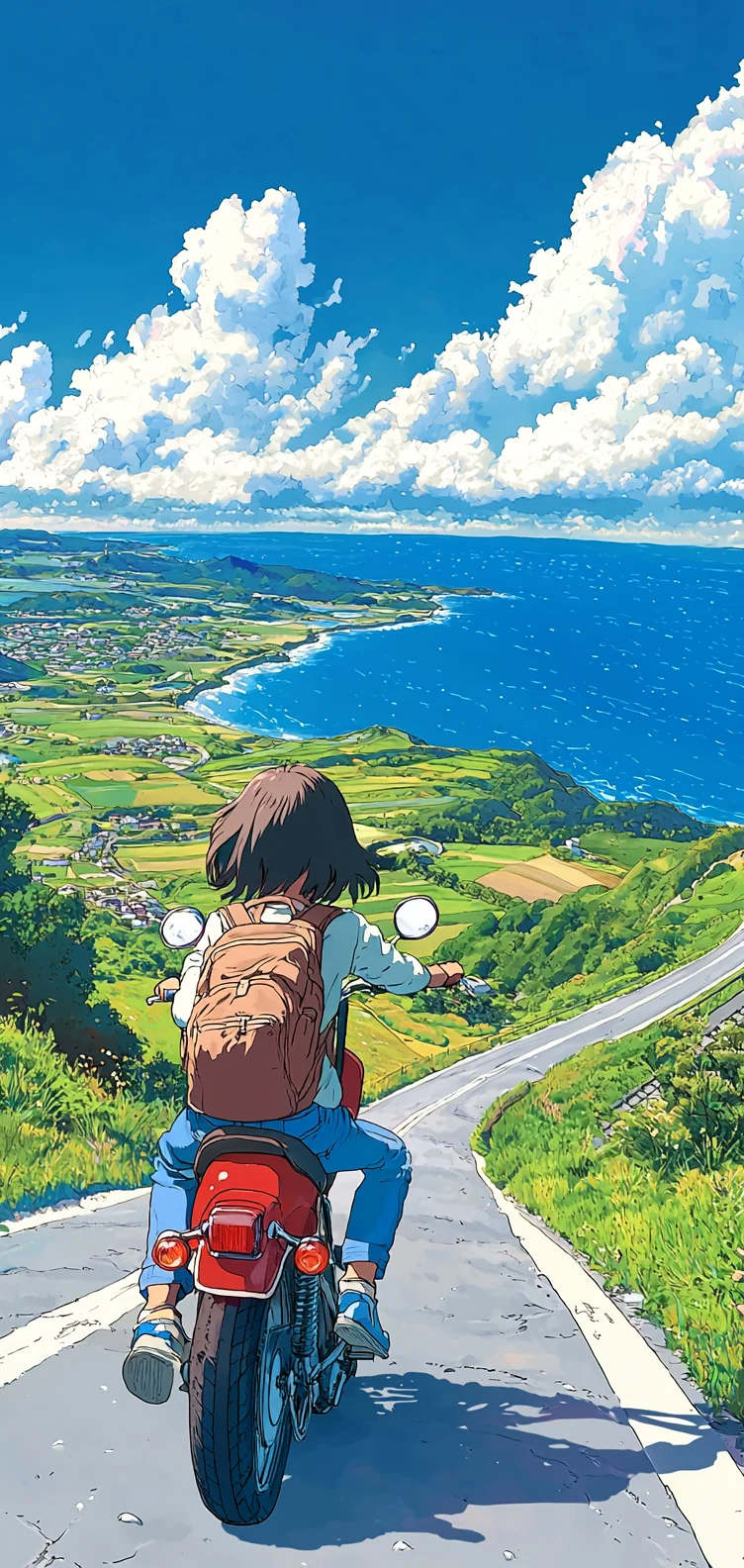 日夜兼程 驶向彼方 ｜ 手机壁纸002