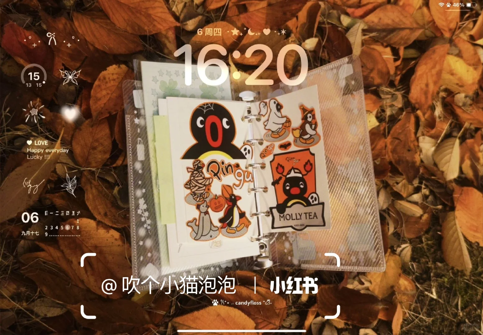 该换适合秋冬的ipad壁纸了