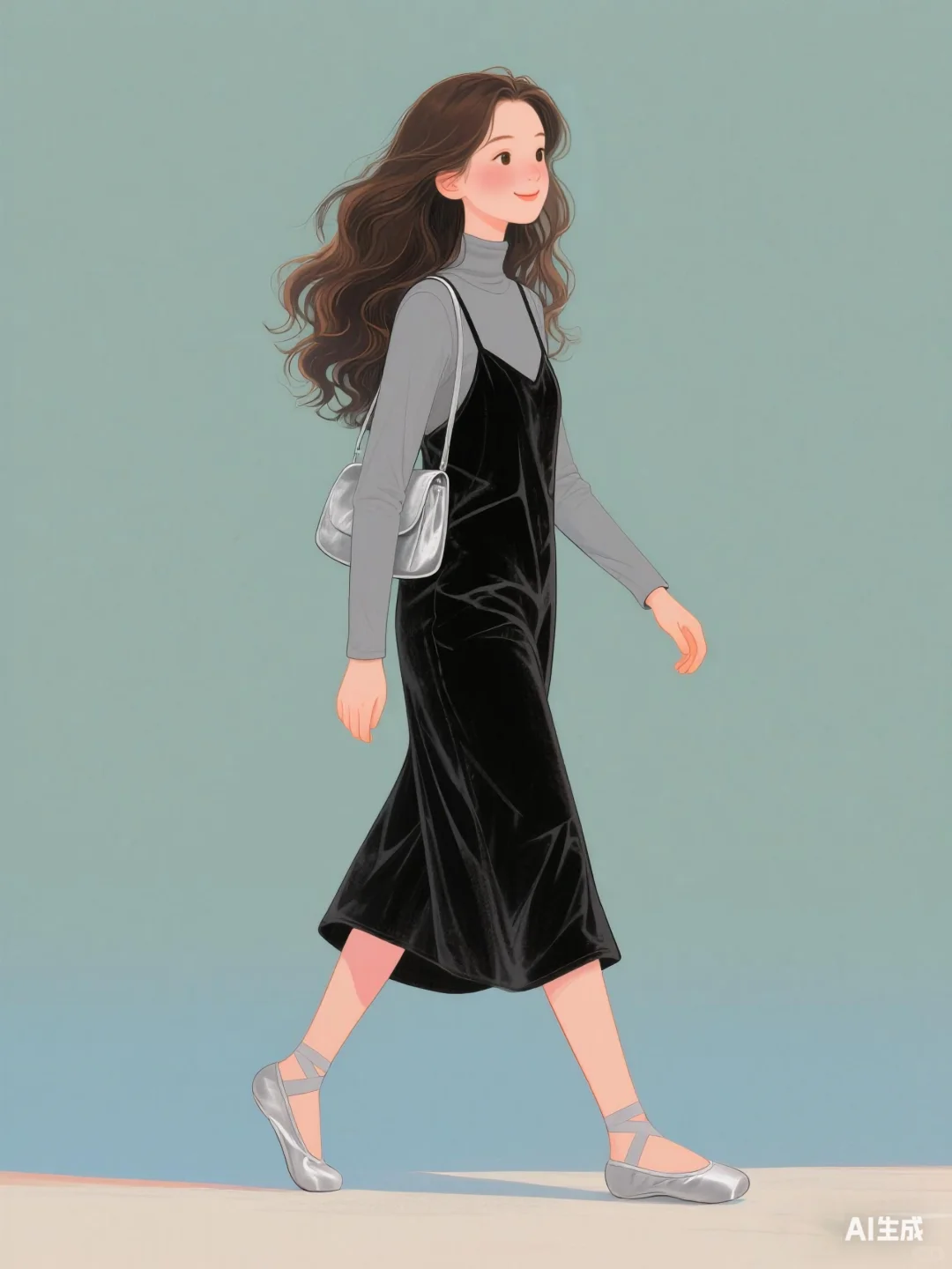 裙角清扬|选一件初秋的裙子展现初秋的温柔