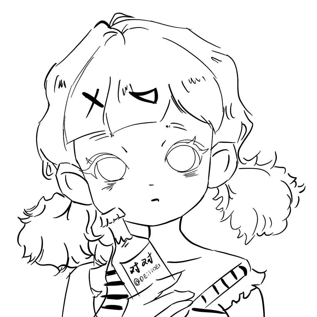 线条女孩～～～