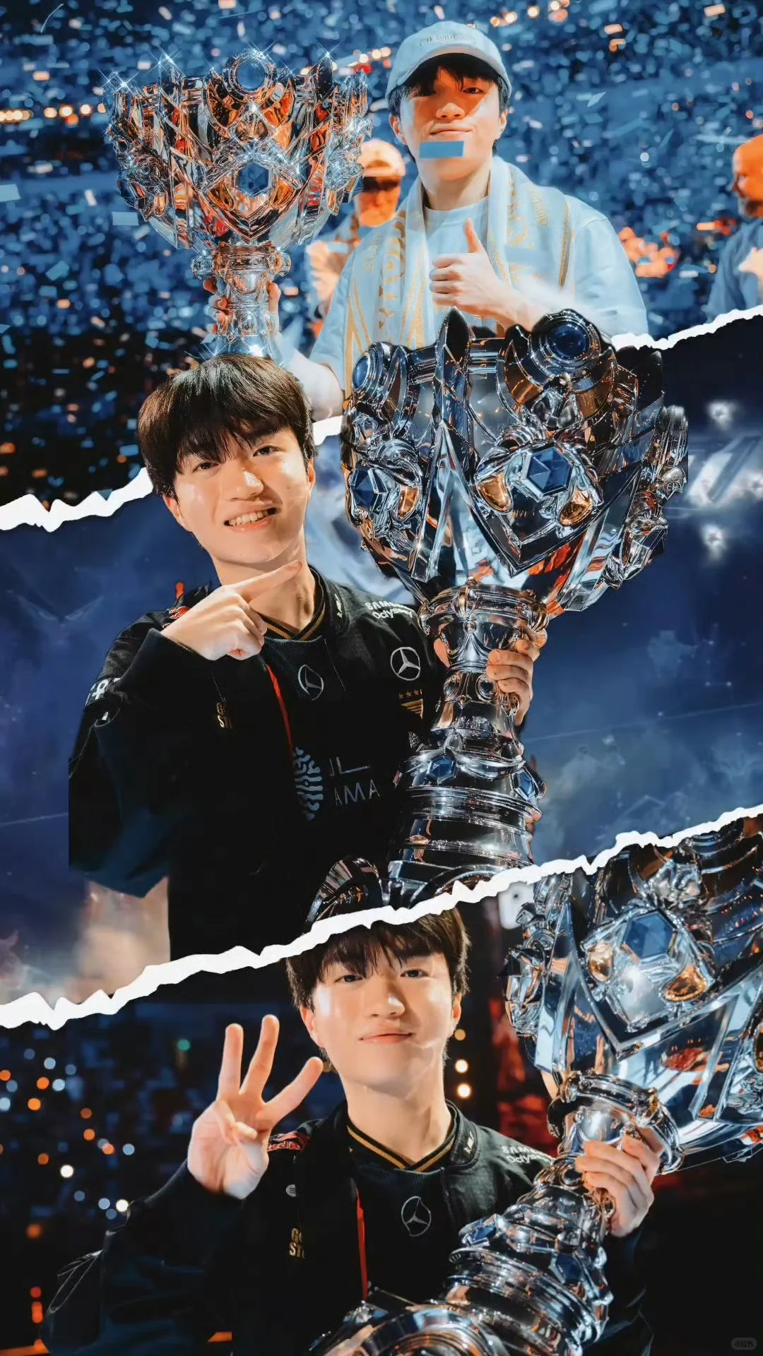 T1捧杯的新手机壁纸💙