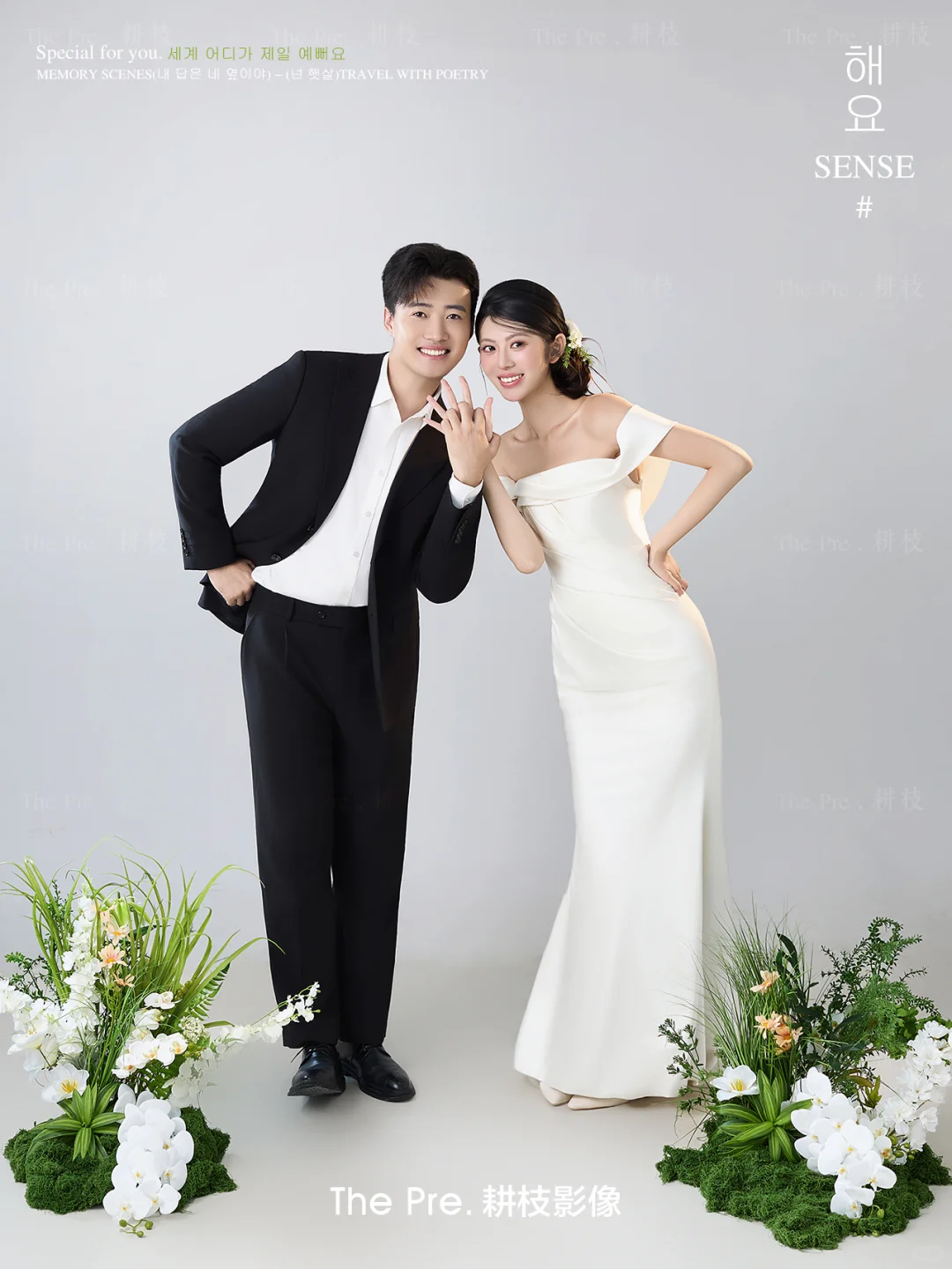 这就是ins博主的韩式婚纱照吧？终于拍到啦