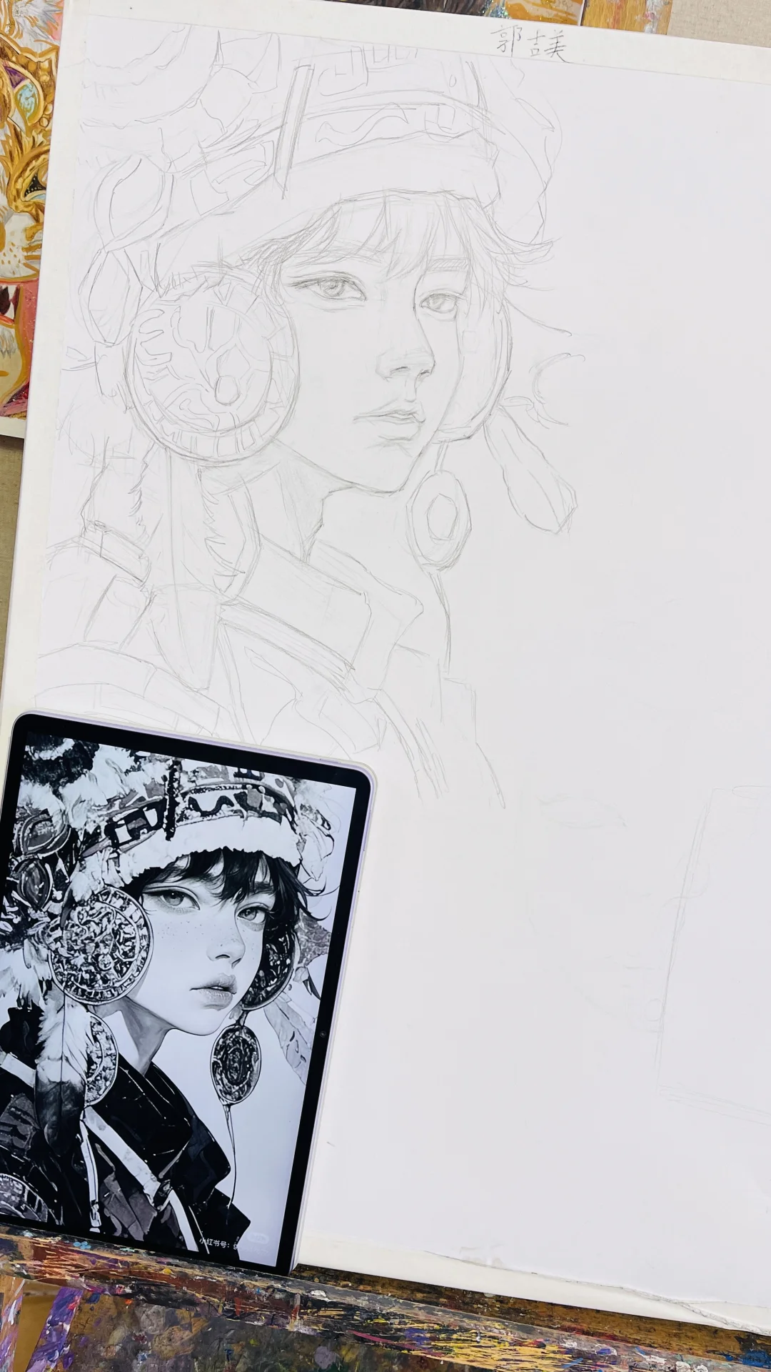 期中过后来画室放松心情🤗进阶中…