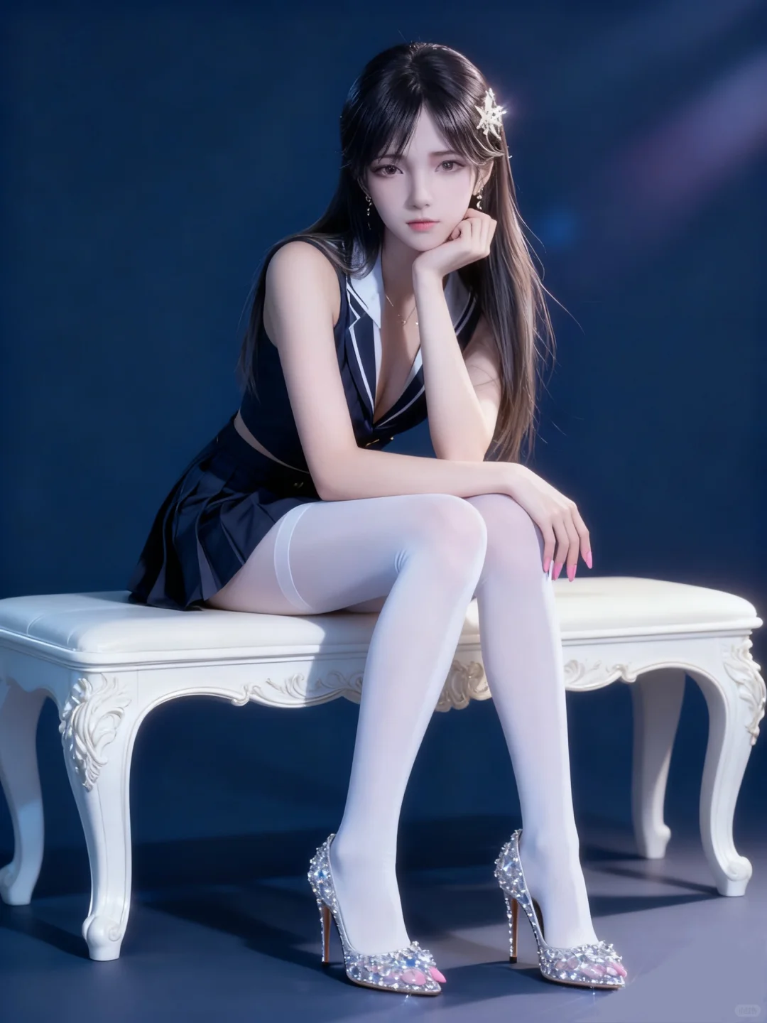 这应该是动漫中出场次数最低的女主了吧～