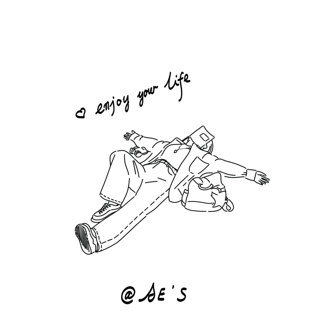 极简插画｜女生系列-8