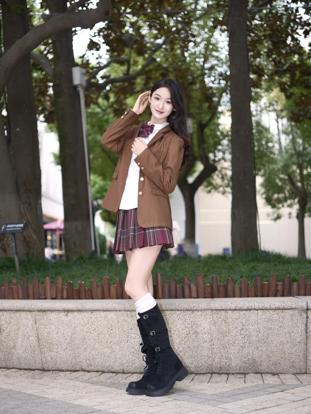 柔系美式jk也可以！🥰