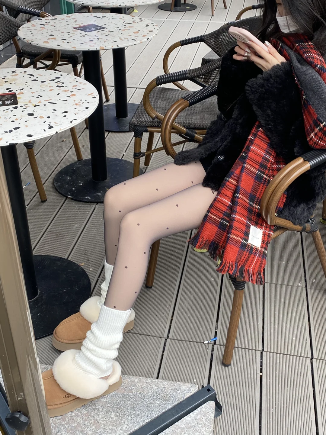 咖啡店探店拍照看到的！