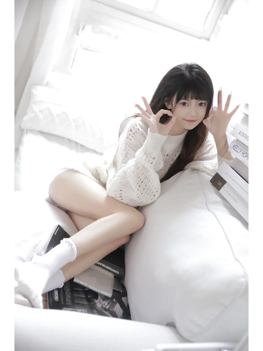 纯欲居家写真｜你浅浅的微笑就像乌梅子酱～