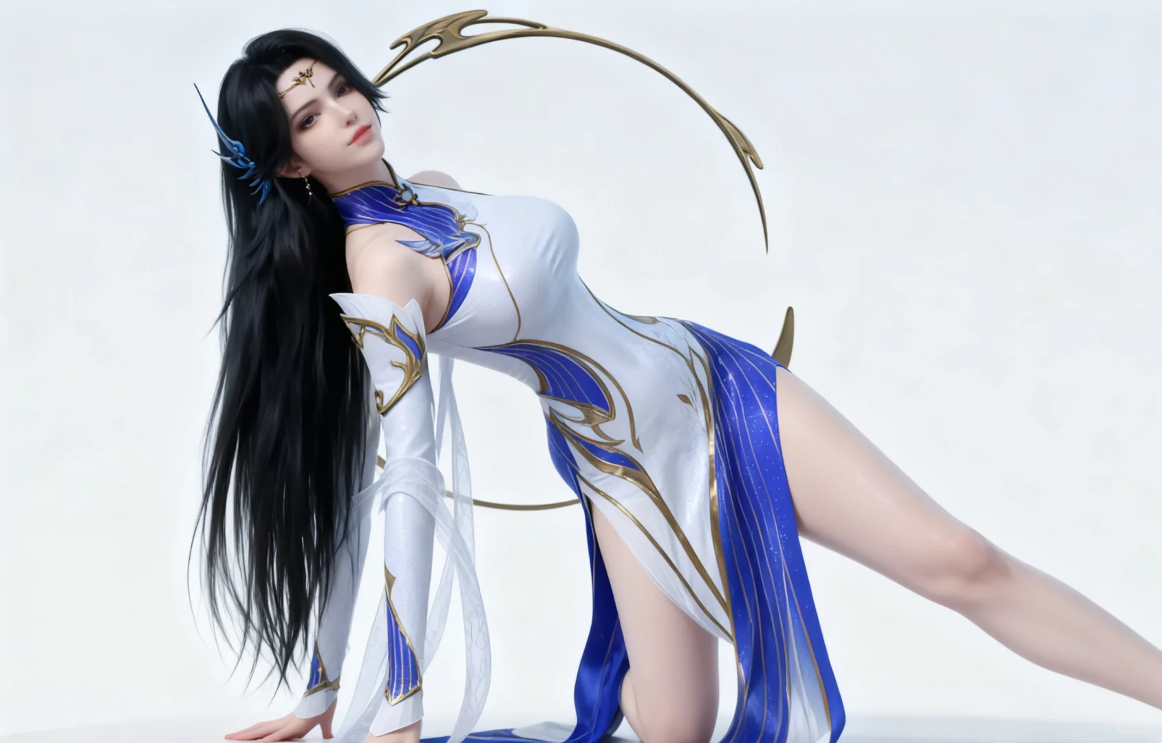 国漫女神绘画壁纸、玄衣篇！横屏