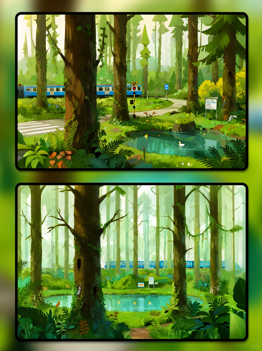 森林小径1575|一套电脑平板手机壁纸