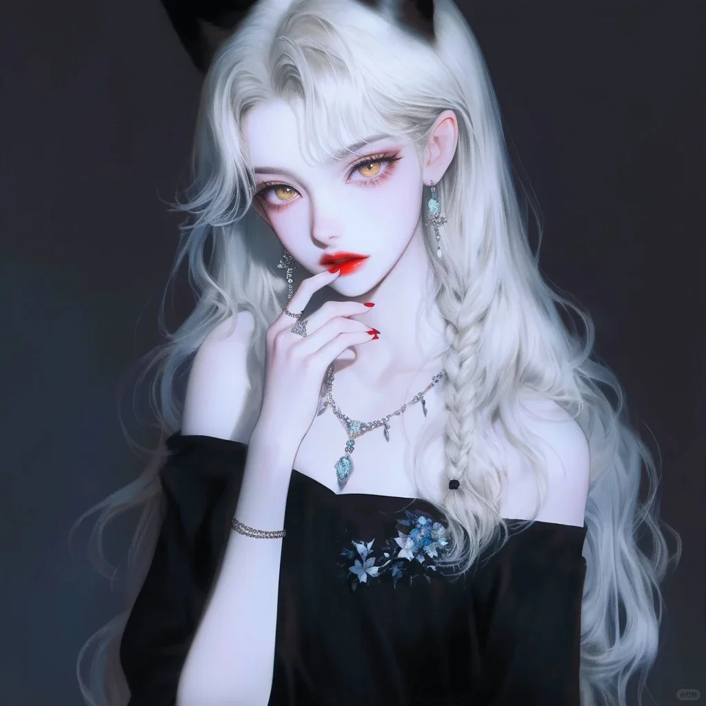 11月10日头像：暗夜猫系少女✨