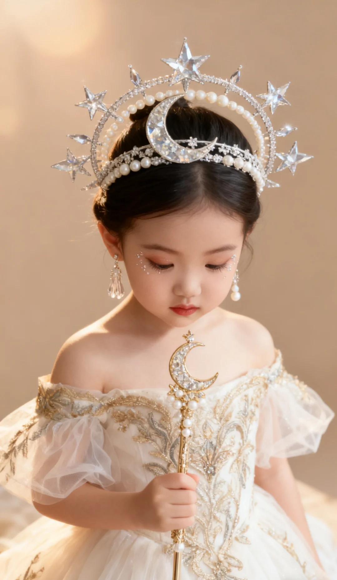 ✨女宝Ai写真┃🌙闪闪发光的星月女神风【原创】