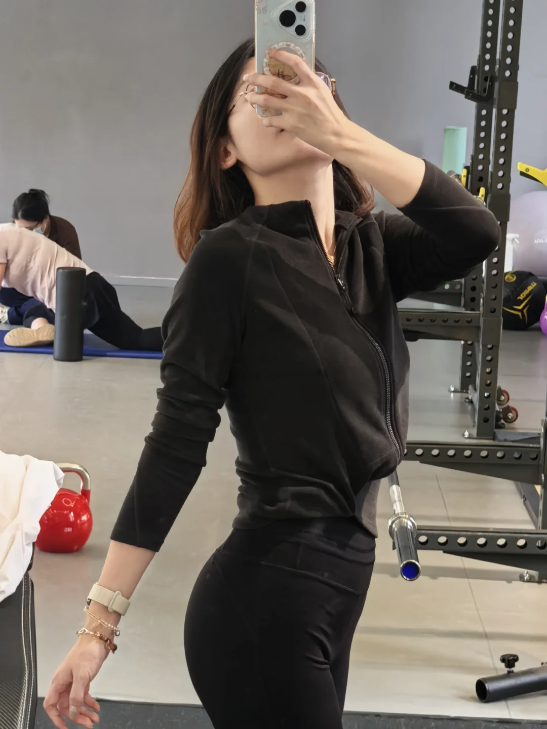 喜欢午休的时候去健身