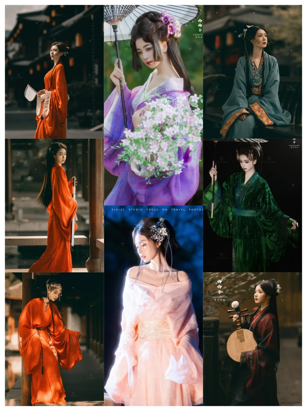 中式美学❗️杭州国风写真超安利这⑥组
