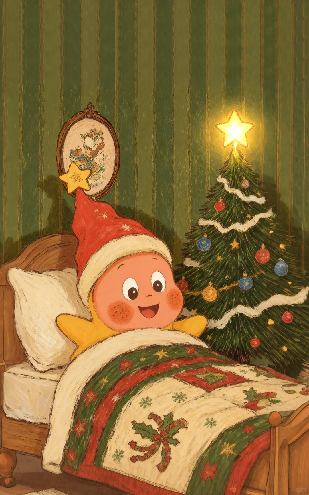 我的小平板穿上这组🎄圣诞壁纸太可爱啦~