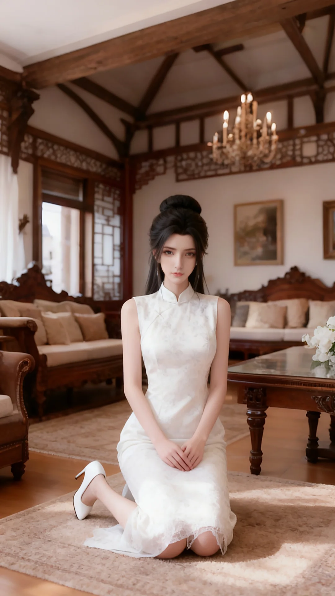 国漫女神穿上现代装陆雪琪