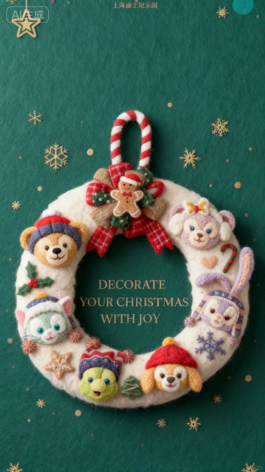 迪士尼毛绒壁纸第二弹 好温暖哦