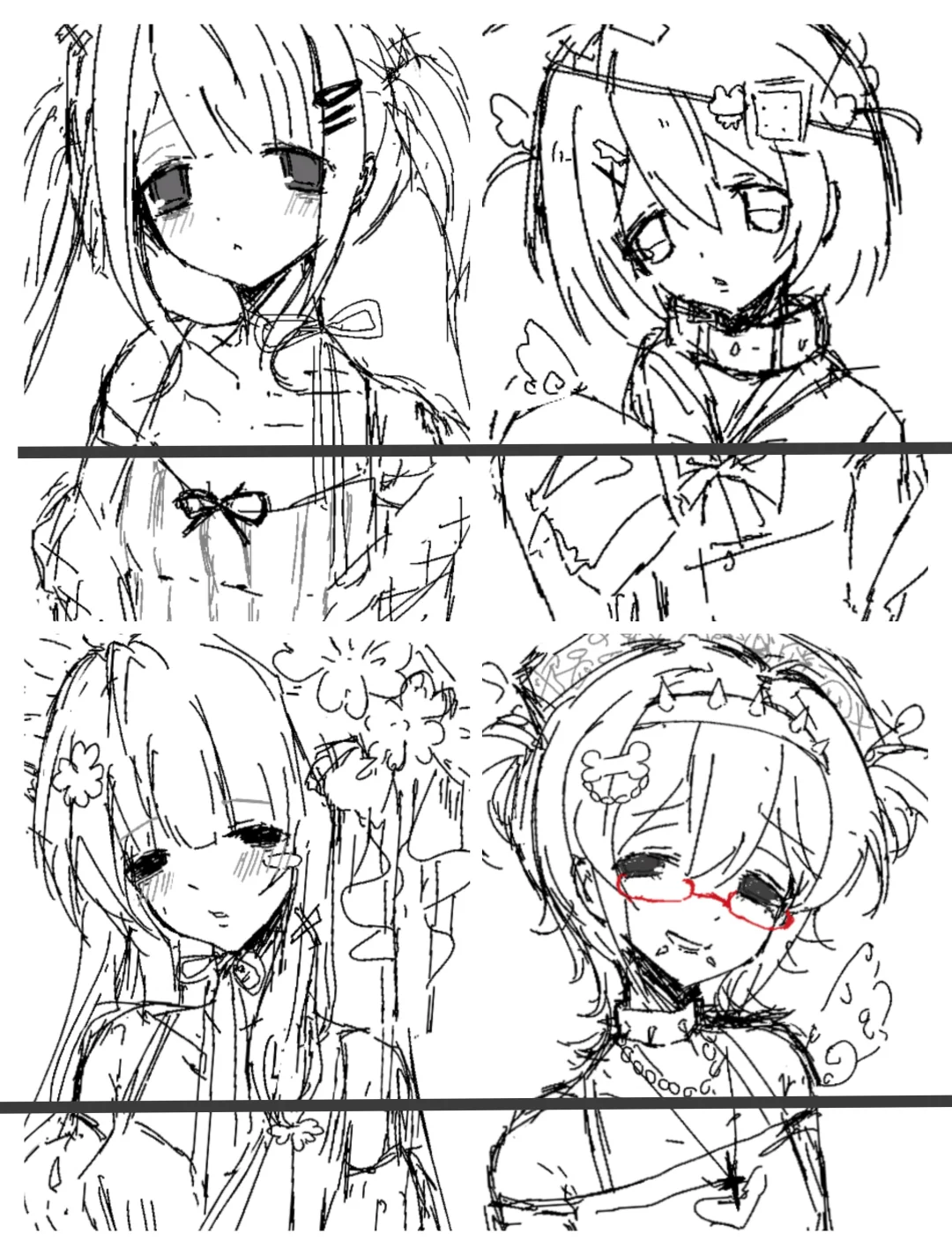 乱七八糟的线条