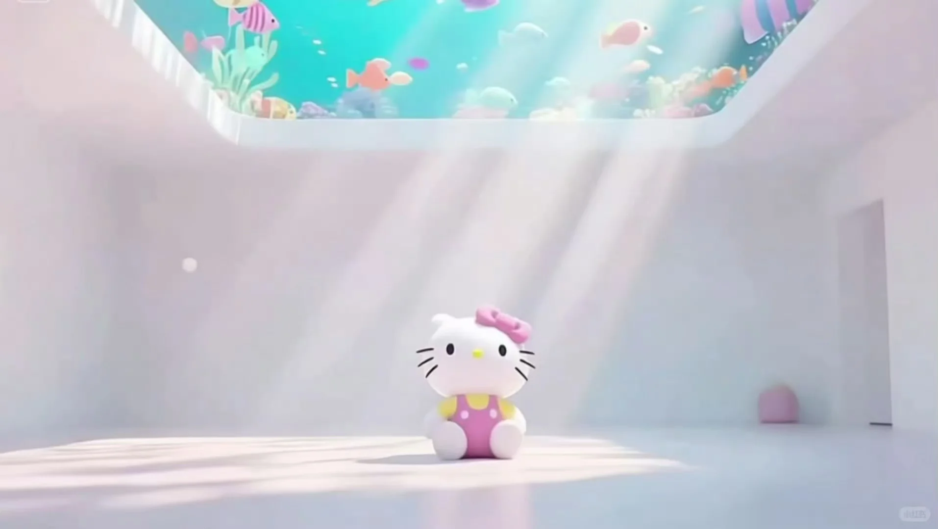 Hello kitty 光影游鱼超清动态壁纸IPad版