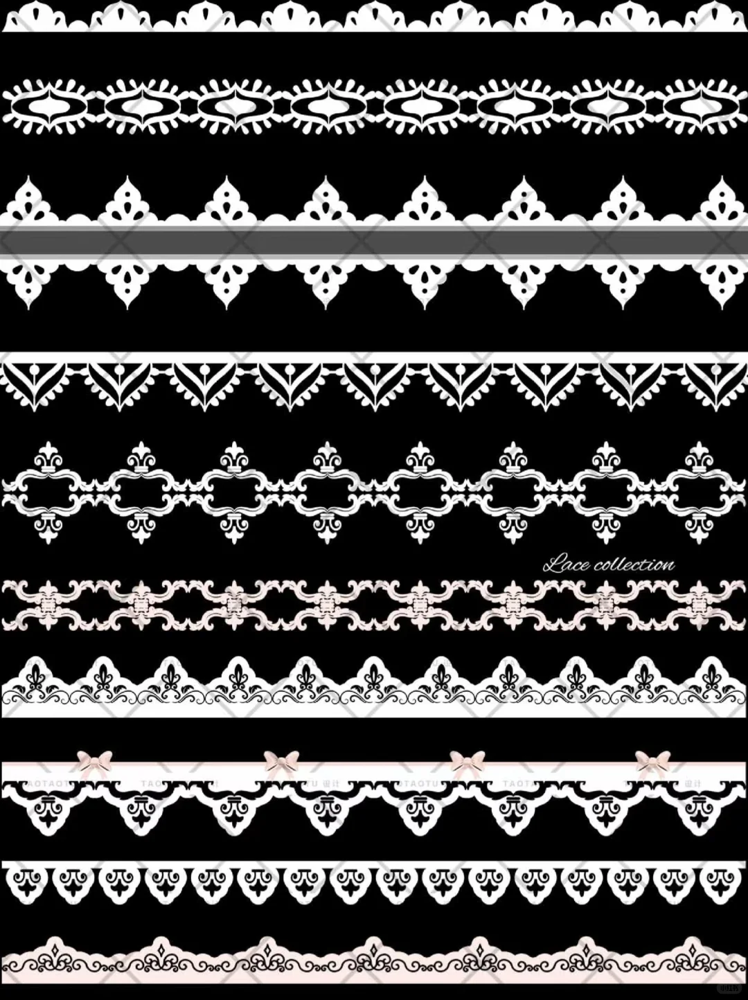 12蕾丝花边素材png
