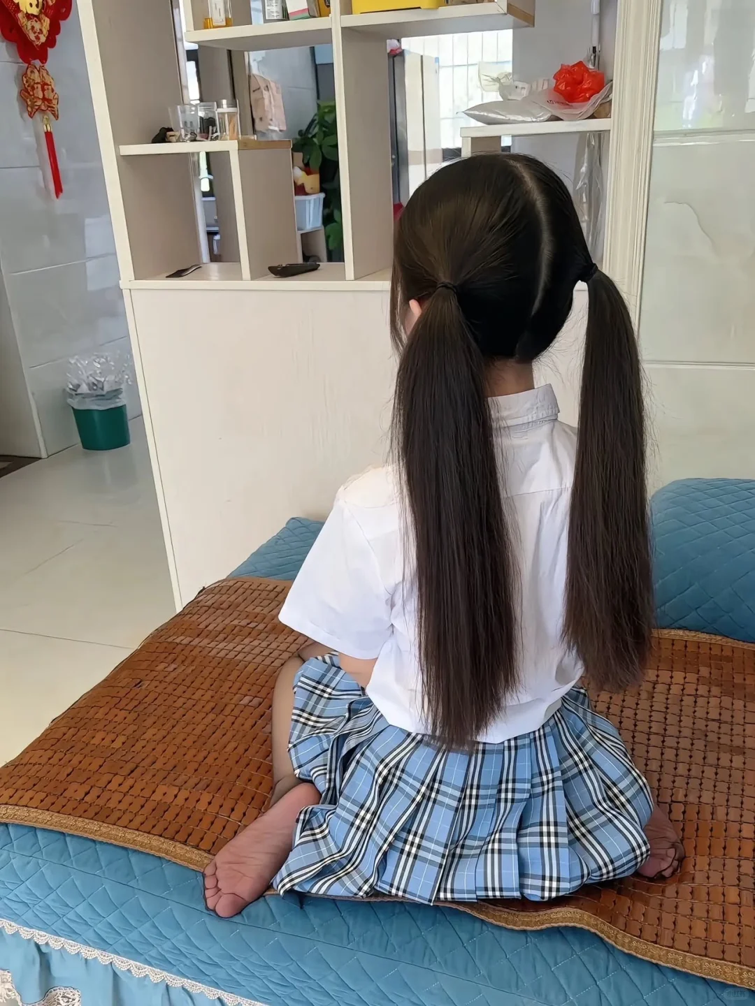 女孩子扎双马尾真的好萌啊~~