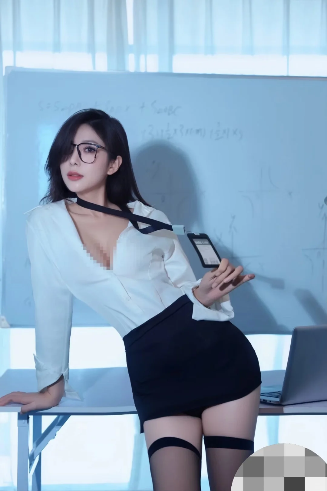 谁会拒绝这样的女老师呢？