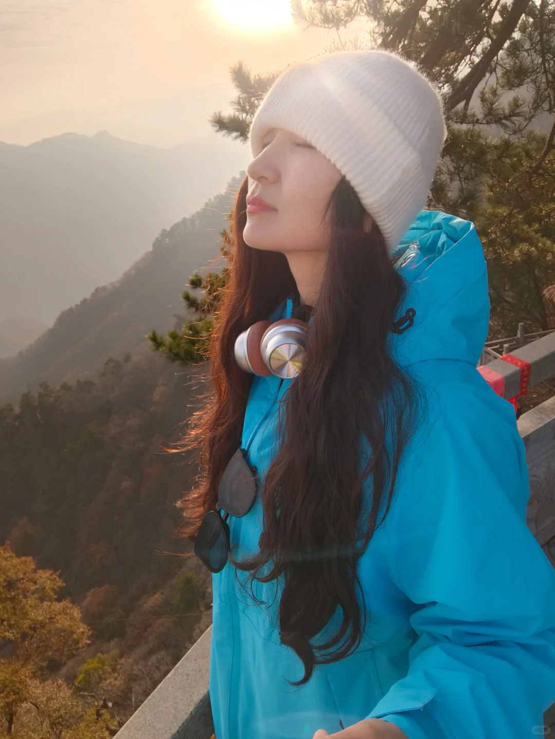 站在这里，姐就是这风景线！