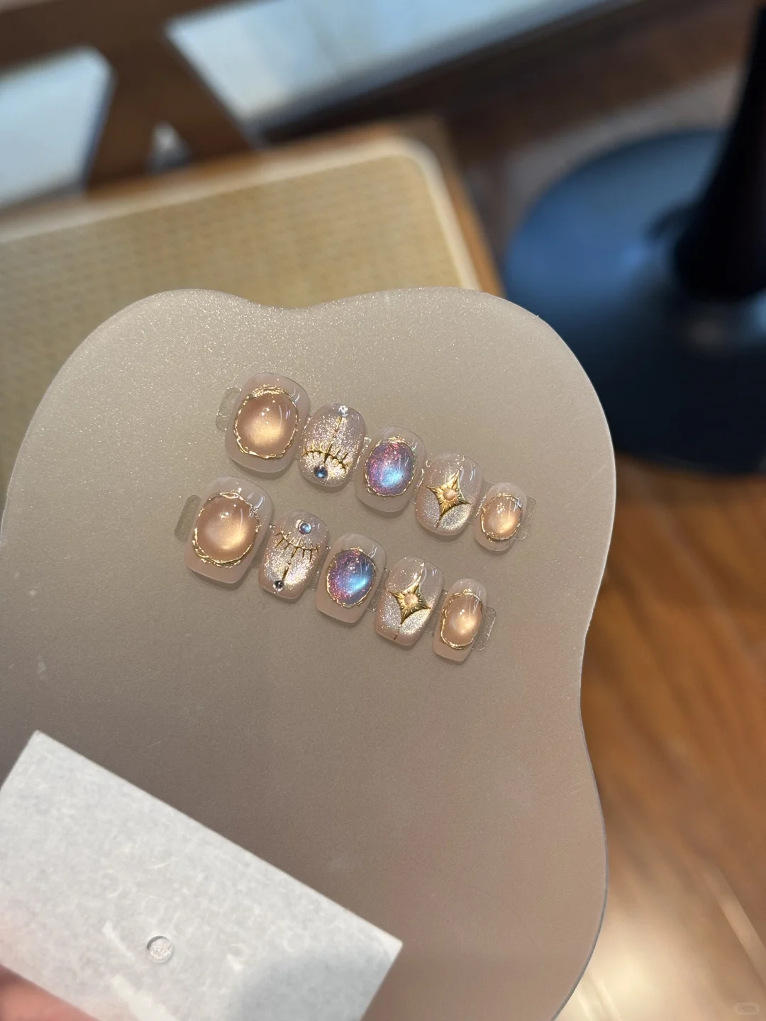 希腊权杖👑复古女神美甲～