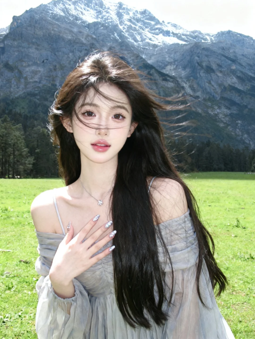 🌸惊艳！这位美女让整个世界都为之倾倒🌸