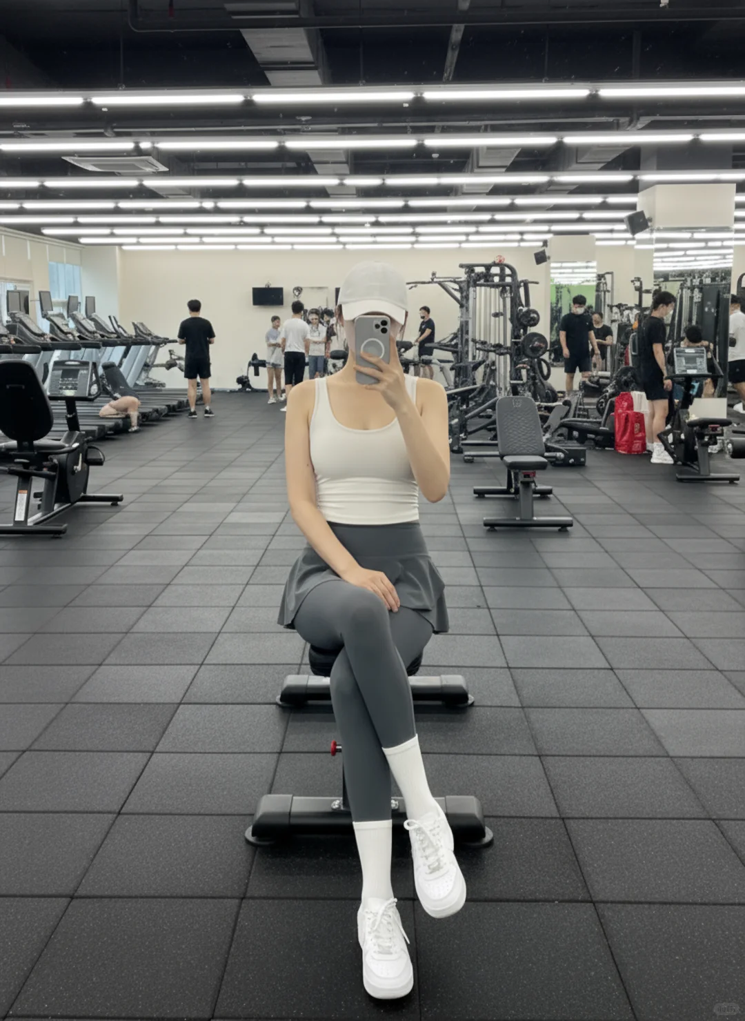 谁懂啊！一条裙裤承包健身出街，不用换！