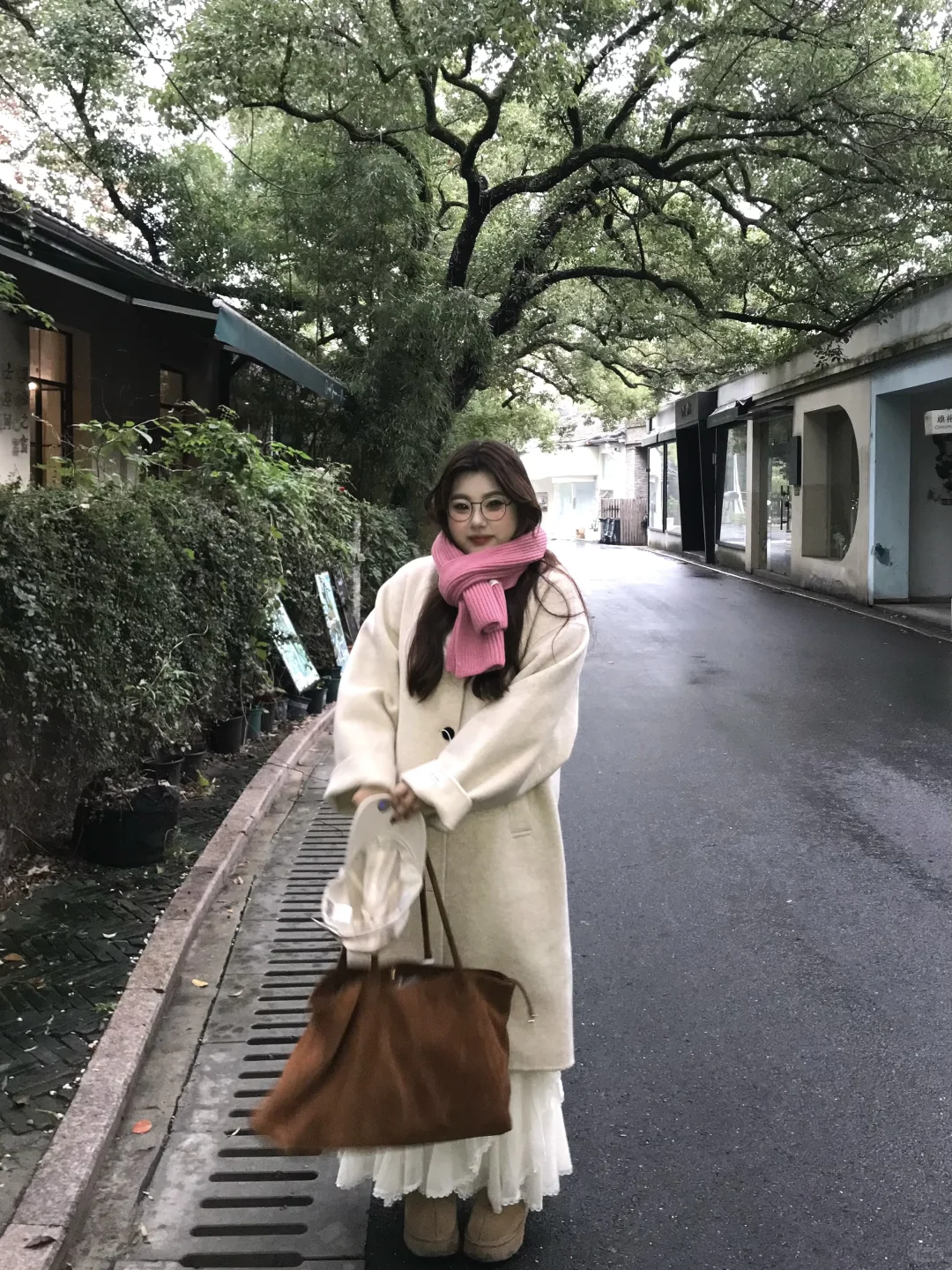 145斤|秋冬才是微胖的主战场！大衣好韩！