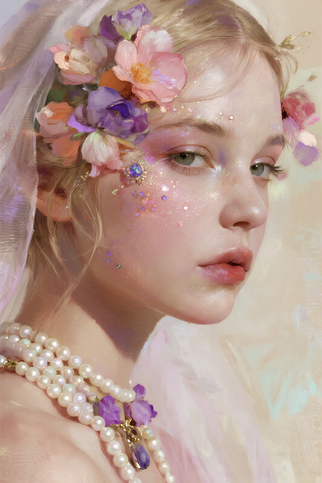 二次元计划🪐春日花神系列 |梦里花水中月