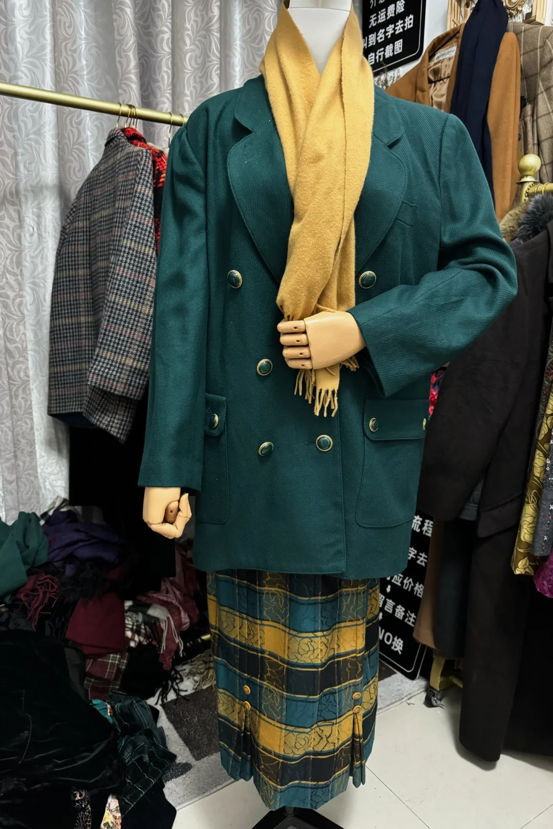 Vintage复古港风套装