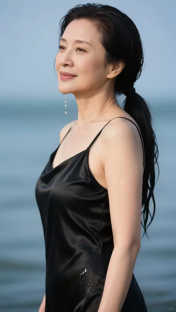 成熟魅力封神，48岁阿姨的水韵韵味真美