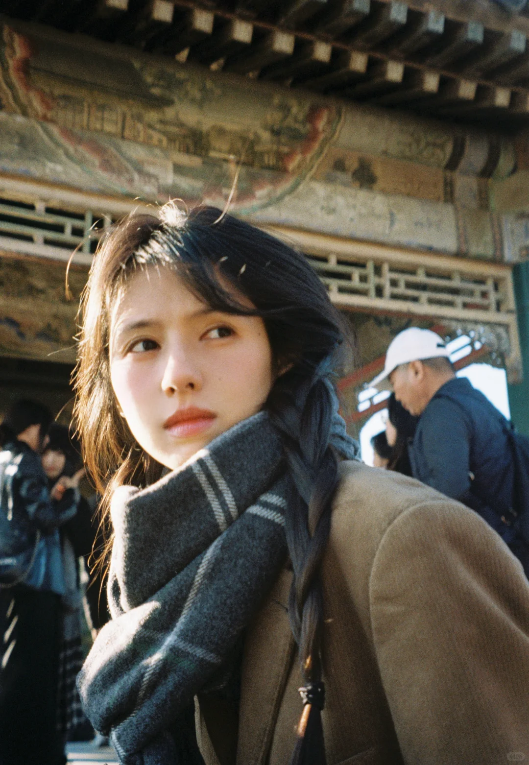 鹤男秋日氛围感写真