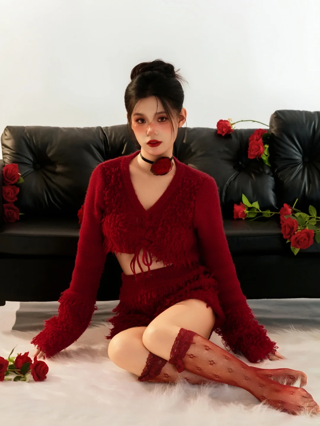 🌹红与黑的极致诱惑 | 港风复古感拿捏