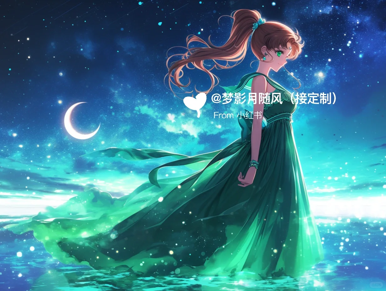 听海1💞美少女战士iPad壁纸
