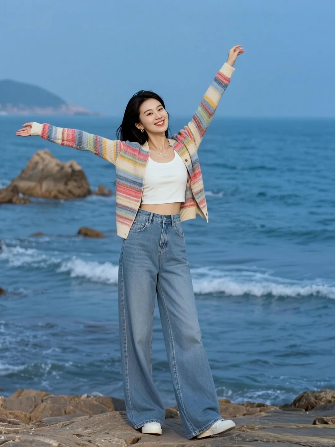 一起去吹吹海风吧