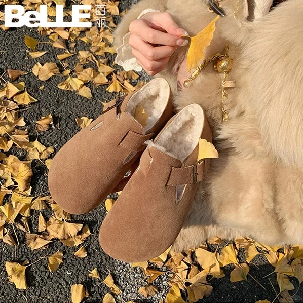 👢复古豆豆鞋来啦！百丽新品上新