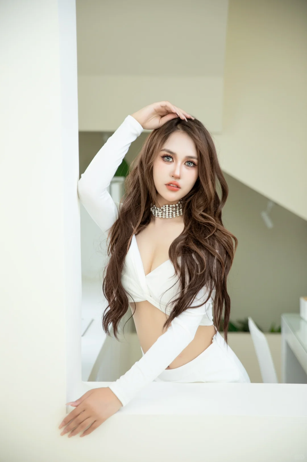 这组绝美性感轻私房少女写真氛围感超赞