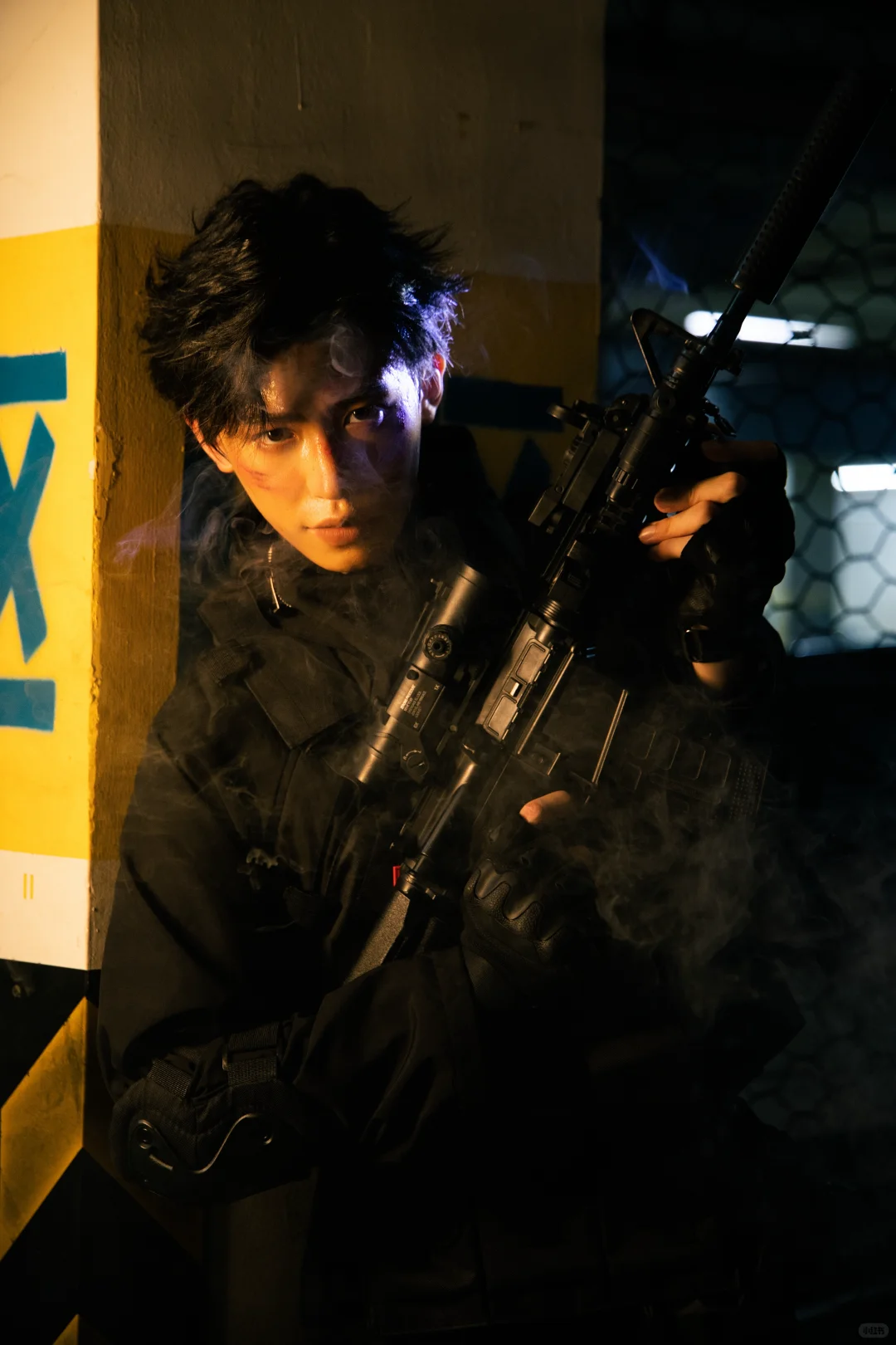 男生写真｜战损风