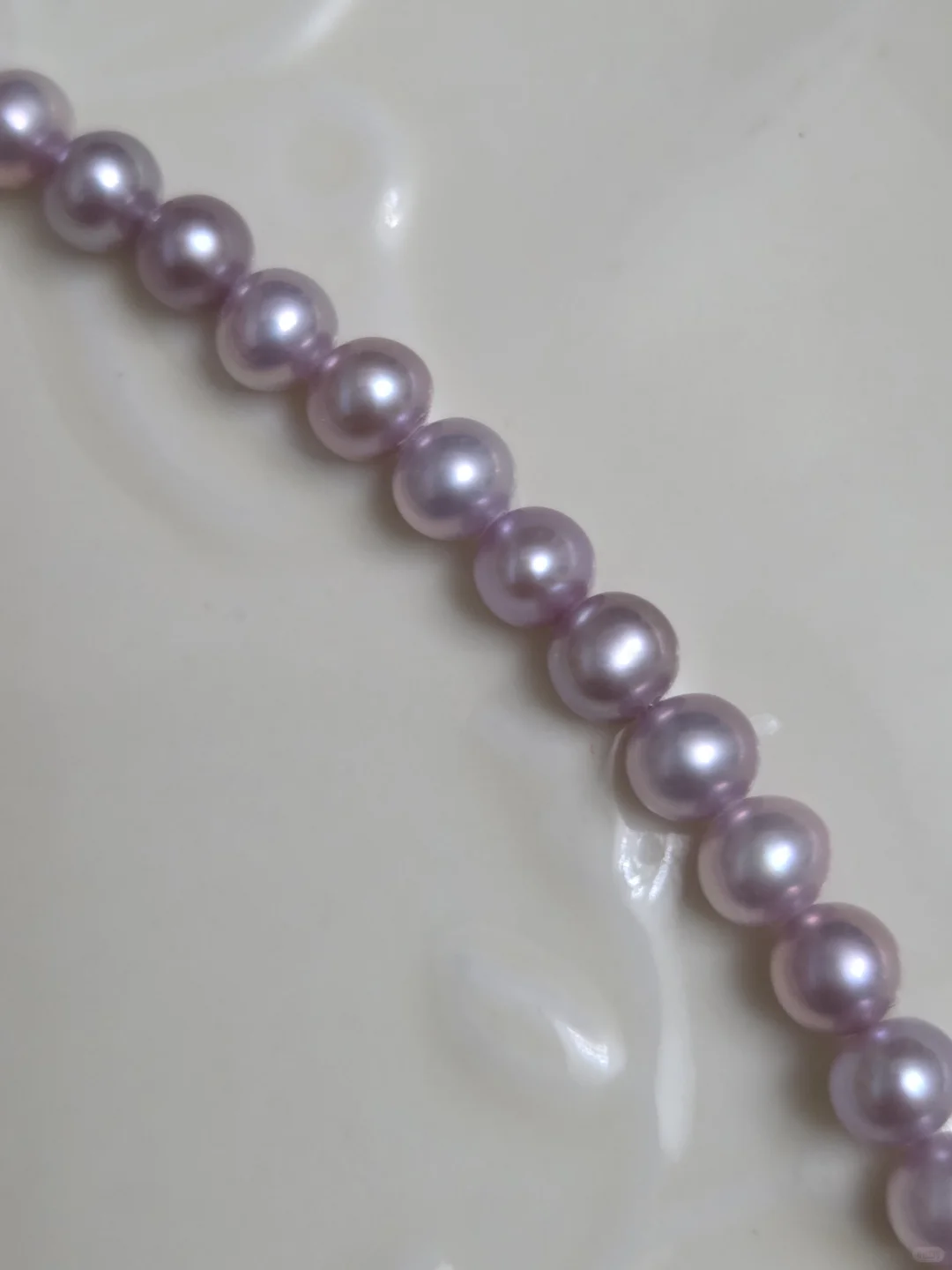 绝美香芋紫色天然淡水珍珠Baby珠小米珠项链