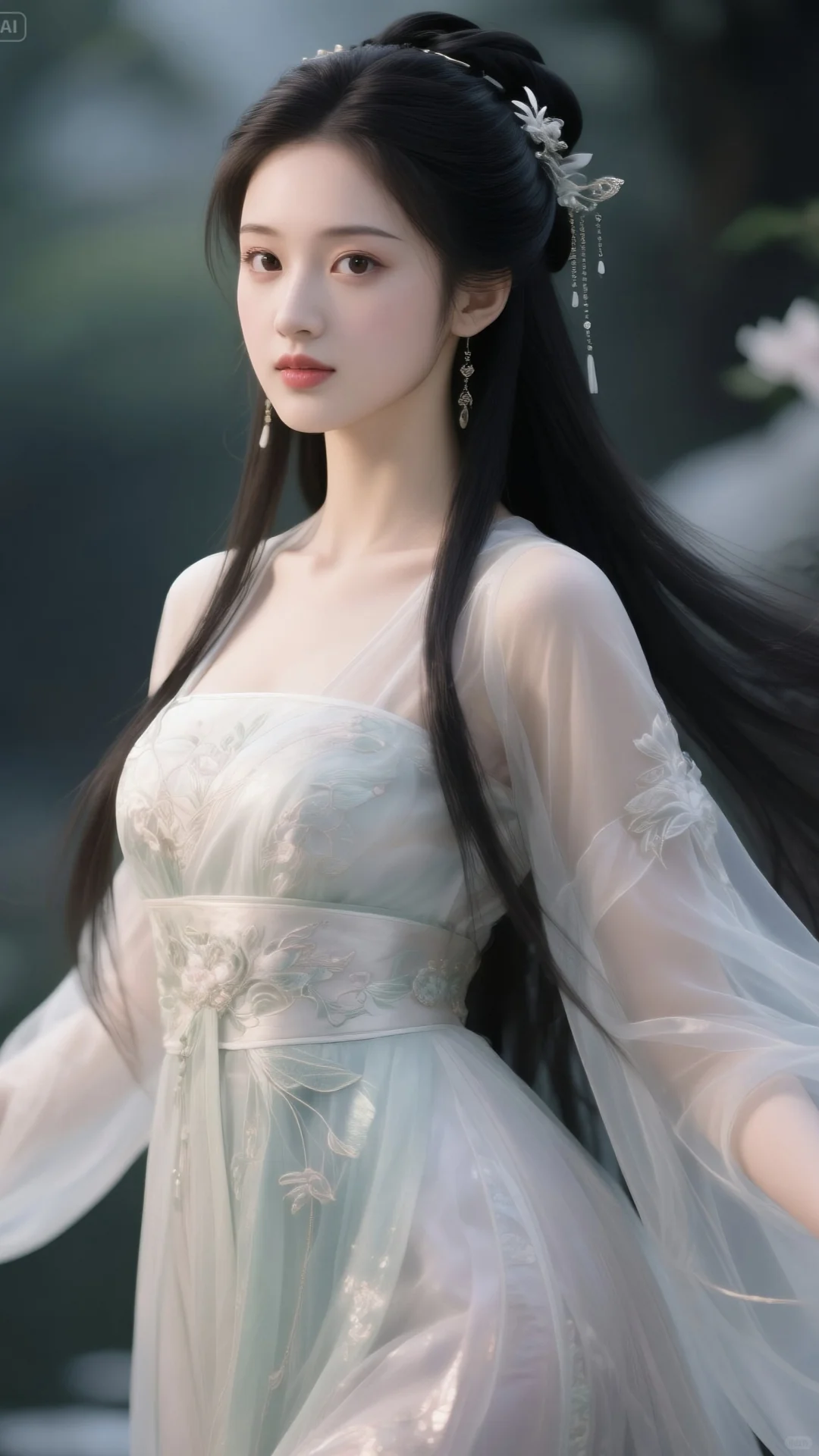 竹影扫阶尘不动，垂眸已渡百年身