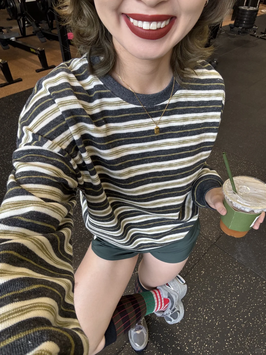 五颜六色的绿色💚健身穿搭合集