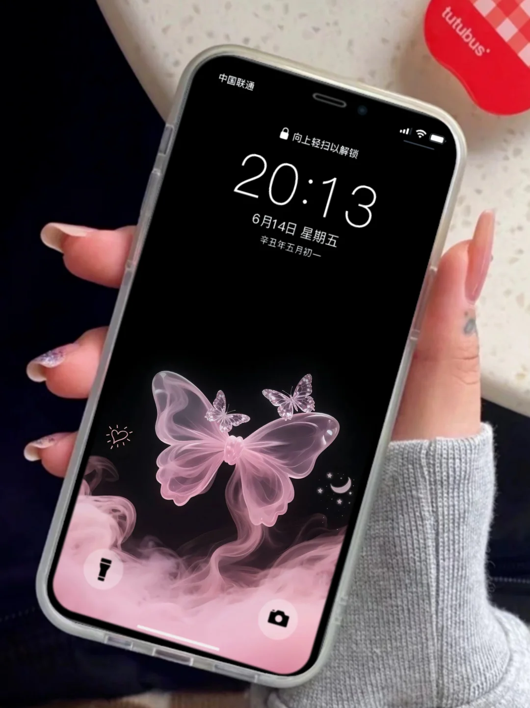 粉色少女心手机壁纸！